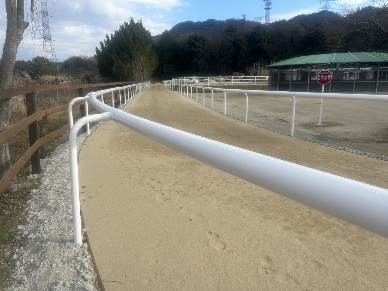 PVCコースレール(6M)