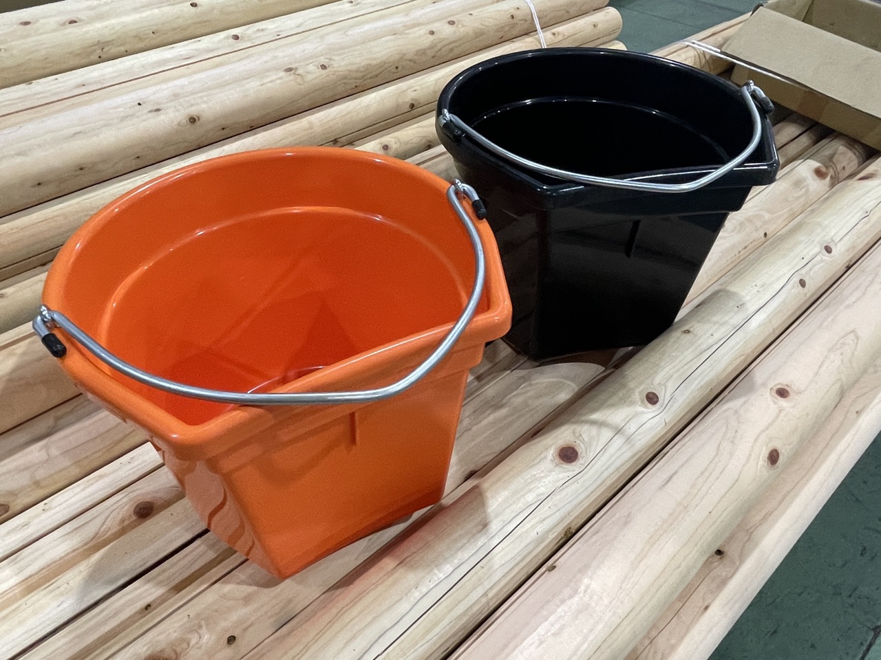 フラットバック水桶