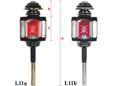 馬車ランプ/ランプ/クロム(b)--L11b