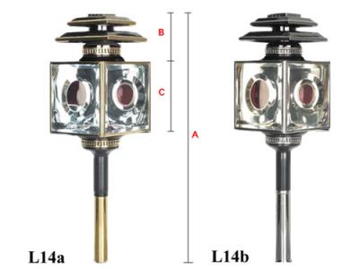 馬車ランプ/ランプ/ブラス(a)--L14a