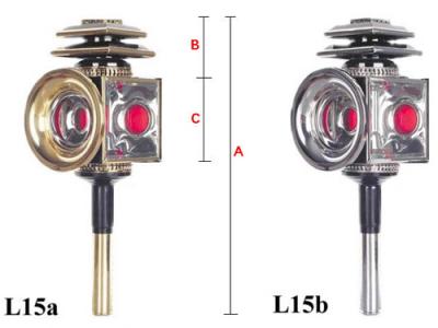 馬車ランプ/ランプ/ブラス(a)--L15a