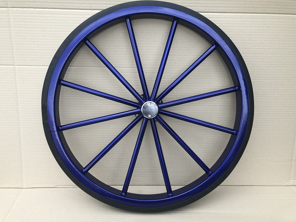 交換用「馬車車輪x4」(汎用品)【青】